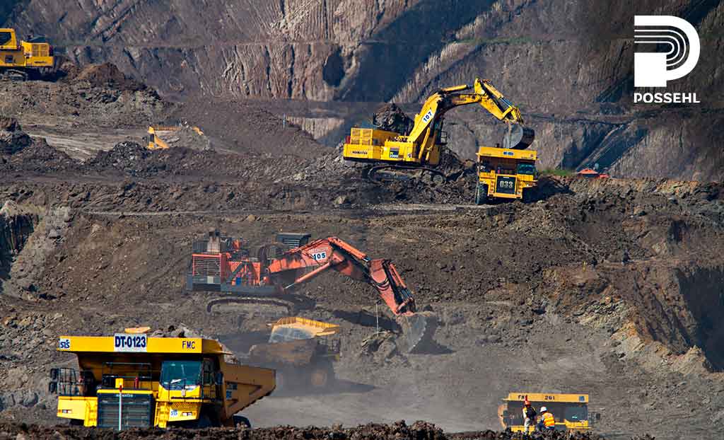 depósitos de minerales valiosos